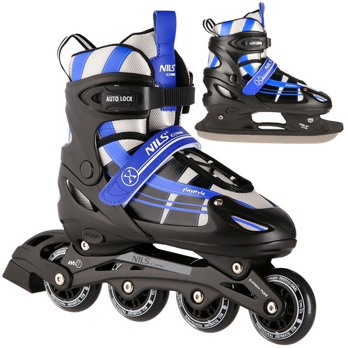 Inliner 2in1 rollschuhe - 2in1,