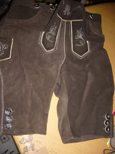 Trachten Lederhose braun Gr. 158