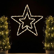 LED Fensterdeko Weihnachten