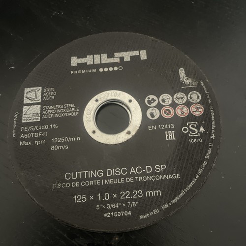 Hilti trennschleifscheibe für - trennschleifscheibe,