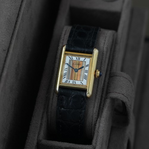 Cartier tank vermeil ref - tank,