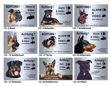 Hunde-Alarm-Video-Schilder-30