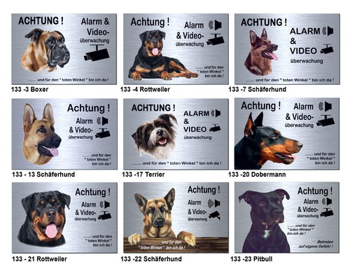 Hunde-Alarm-Video-Schilder-30
