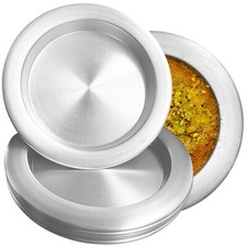 4x Künefe Teller Set für Kadayif Engelshaar Knafeh Pan Plate Aluminium Ø 19cm