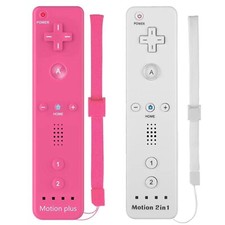 Zwei / 2x Remote Motion Plus Controller Fernbedienung - Nintendo Wii (NEU) 🆕✅
