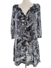 VINTAGE Damen Tunika Bluse Gr