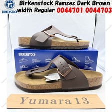 Birkenstock ramses dunkelbraun - birkenstock,
