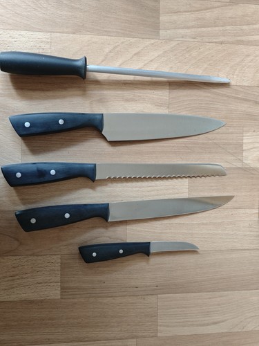 Stil messerblock aus holz - stil,