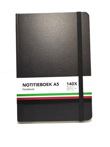 Notizbuch liniert kladde - liniert, a5