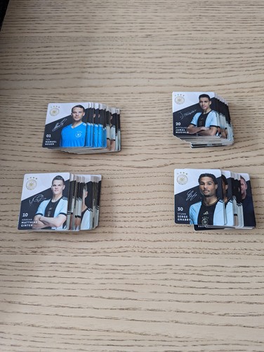 Rewe dfb sammelkarten - rewe, fußball