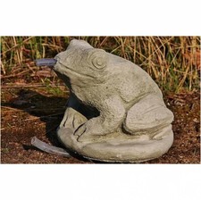 WASSERSPEIER FROSCH TIERFIGUR KRÖTE STEINGUSS TIERE FROSTFEST NEU TEICH SU-718