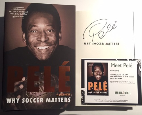 Pele signiert brasilien - signiert, wm