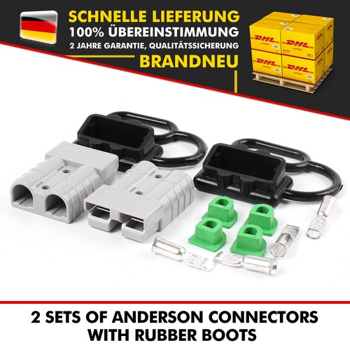 50a batterie stecker - 4x,