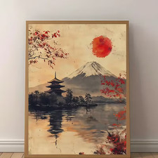 Leinwanddruck  Japan Mount