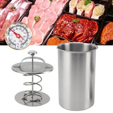 Edelstahl Druck Schinkenkocher