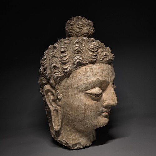 Circa gandhara stuck bemalt - a,