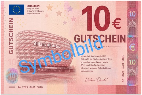 Euro gutschein für - den, fc