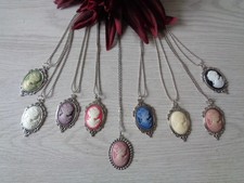 Halskette "Kamee - Frauenkopf"