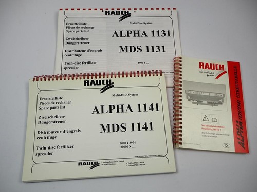 Rauch alpha mds 1131 - alpha, 1141