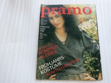 DDR PRAMO Praktische Mode Schnittmuster 3/1988 - Frühjahr Sommer Kleid Brautmode