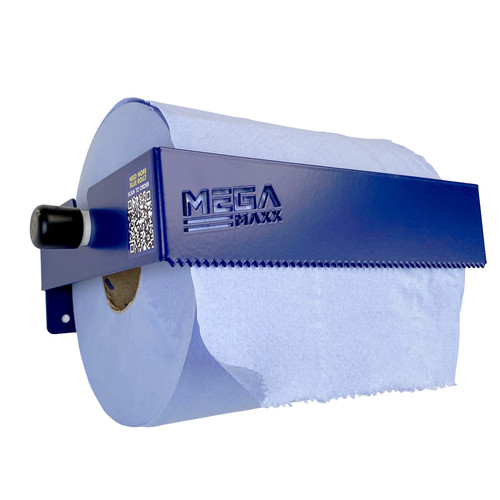 Blaue rolle papier handtuch - rolle,