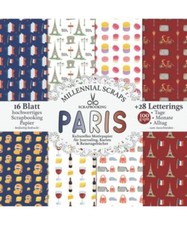SCRAPBOOKING PARIS Kulturelles Motivpapier für Journaling, Karten & Reisetageb?