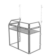 Ultimax DJ Booth LP WH weiß