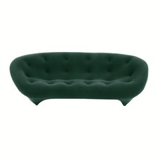 Ligne Roset Sofa Ploum Hochlehner Stoff Gentle Pin Grün