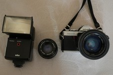 Minolta XG 9 und Objektive und