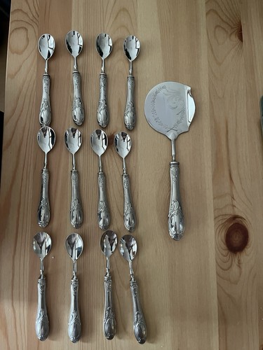 Vintage kuchen eis besteck - vintage, 13