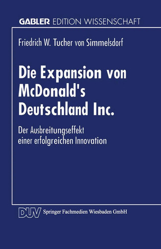 Die expansion von mcdonald - von, mcdonald's