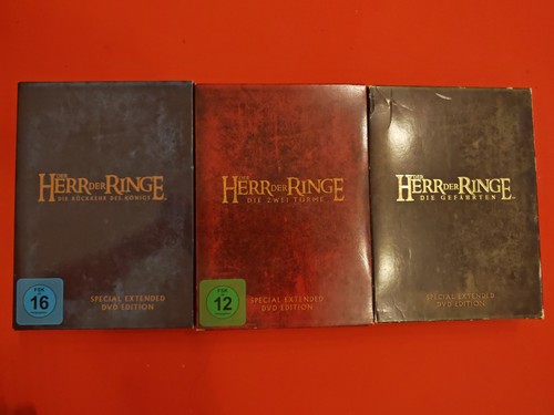 Der herr ringe - ringe, trilogie