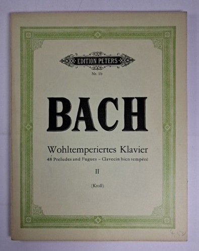 Noten das wohltemperierte - noten:,