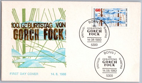 Bund fdc bonn 1980 - bund,
