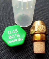Öldüse Ölbrennerdüse Danfoss S & H LE 80° 60° 45° 0,40 0,45 0,50 0,55 0,65 0,85