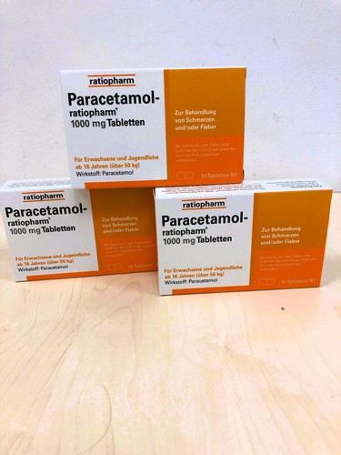Paracetamol ratiopharm 1000 - 1000, mg