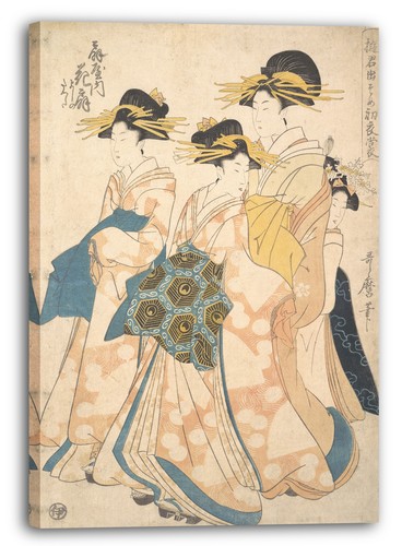 Kunstdruck utamaro der - utamaro,