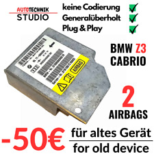 65.77-6908896 ECU Steuergerät Airbag Sensor BMW Z3 CABRIO 2 AIRBAGS