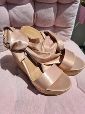 Keilabsatz Sandaletten Blush Rose 38