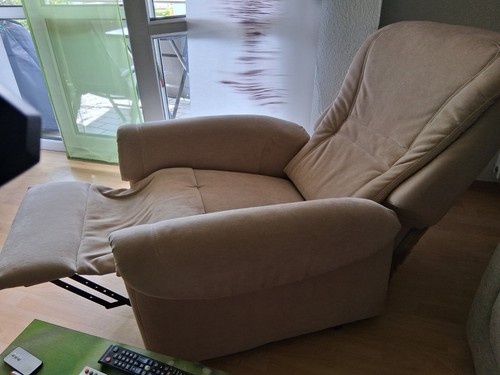 Hukla relaxsessel beige - hukla, relaxsessel,
