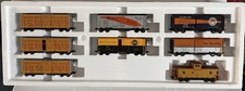 Märklin H0 USA Güterwagenset mit 8 Wagen