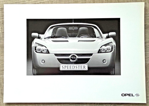 Prospekt opel speedster - , 8
