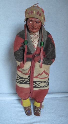 Antike skookum indianer - skookum,