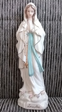 Vintage Figur Unserer Lieben Frau von Lourdes / Madonna - 31 cm
