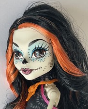 Monster High, Scaris, Skelita Calaveras, Vitrinenpuppe, Wie Neu