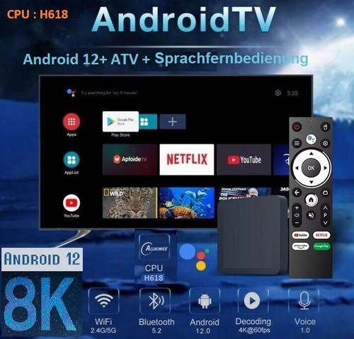 2025 android box atv - atv, 8k