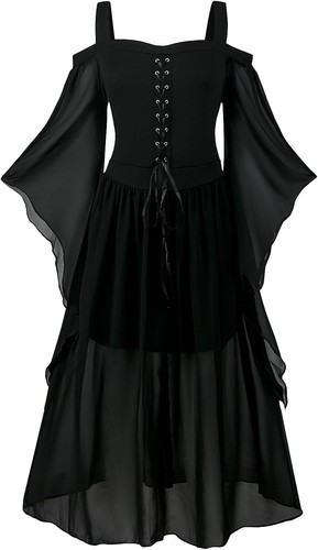 Damen renaissance kleid - damen,