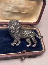 Vintage Brosche Silber 925