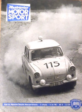 ILLUSTRIERTER MOTORSPORT 12- 15.6. 1963 C Trabant Alpentour Heinz Melkus Teterow