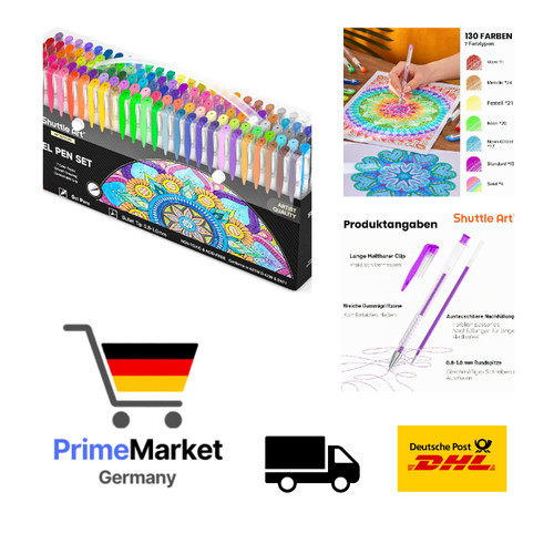 Shuttle art 260 gelstifte set - art,